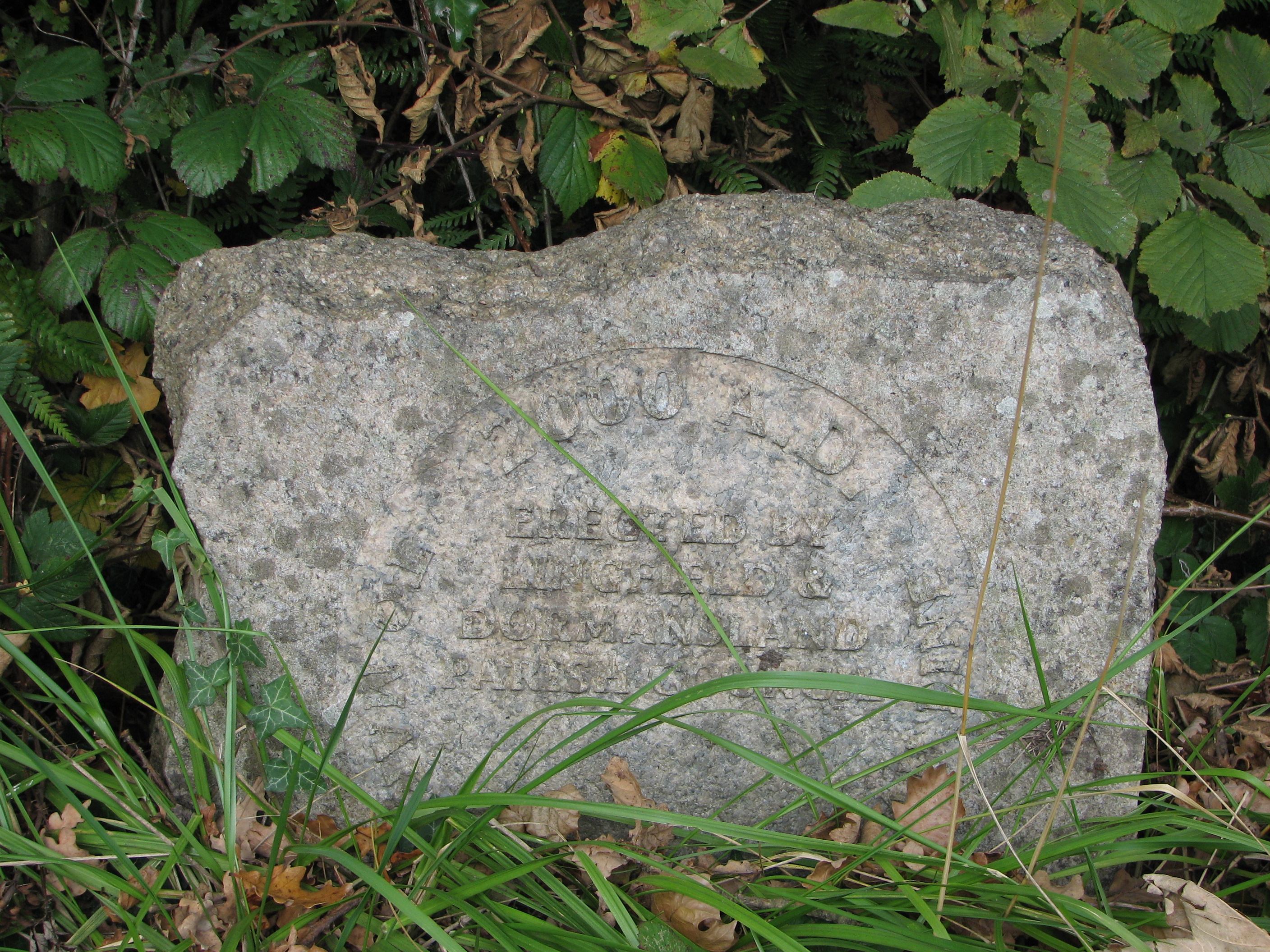 Greenwich Meridian Marker; England; Surrey; Dormansland